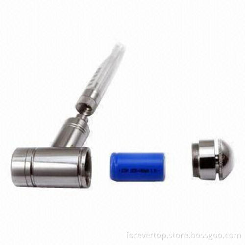 Electronic cigarette e-pipe mod for both liquid and wax oil and tobacco smoking